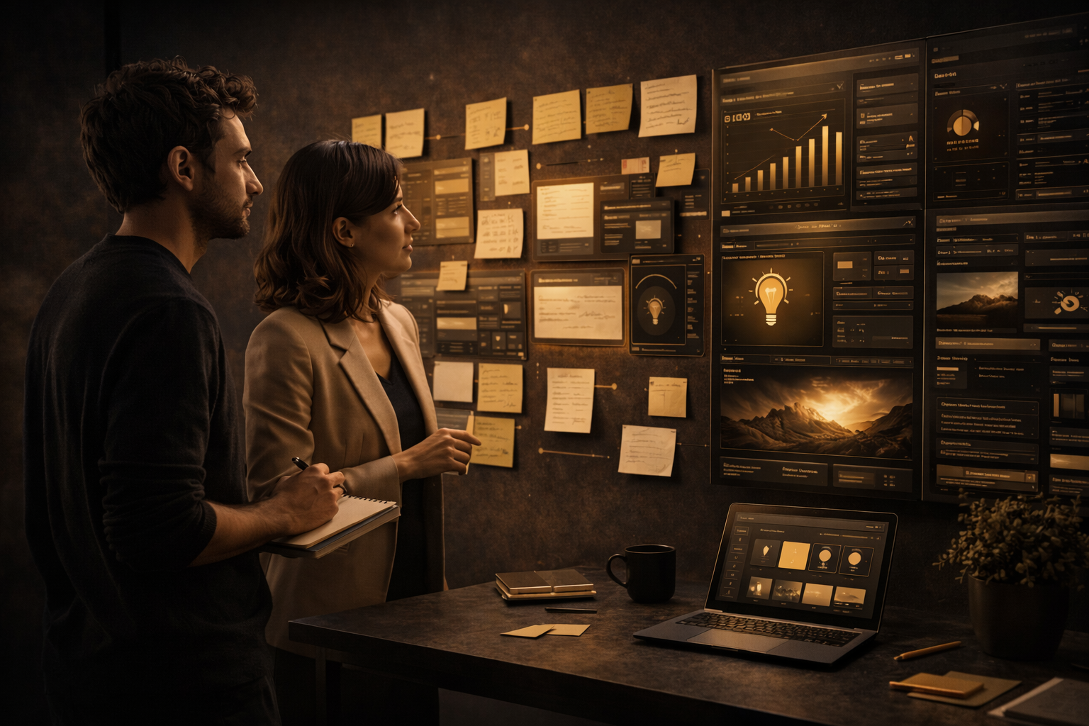 Illustration de l'approche et de l'IA